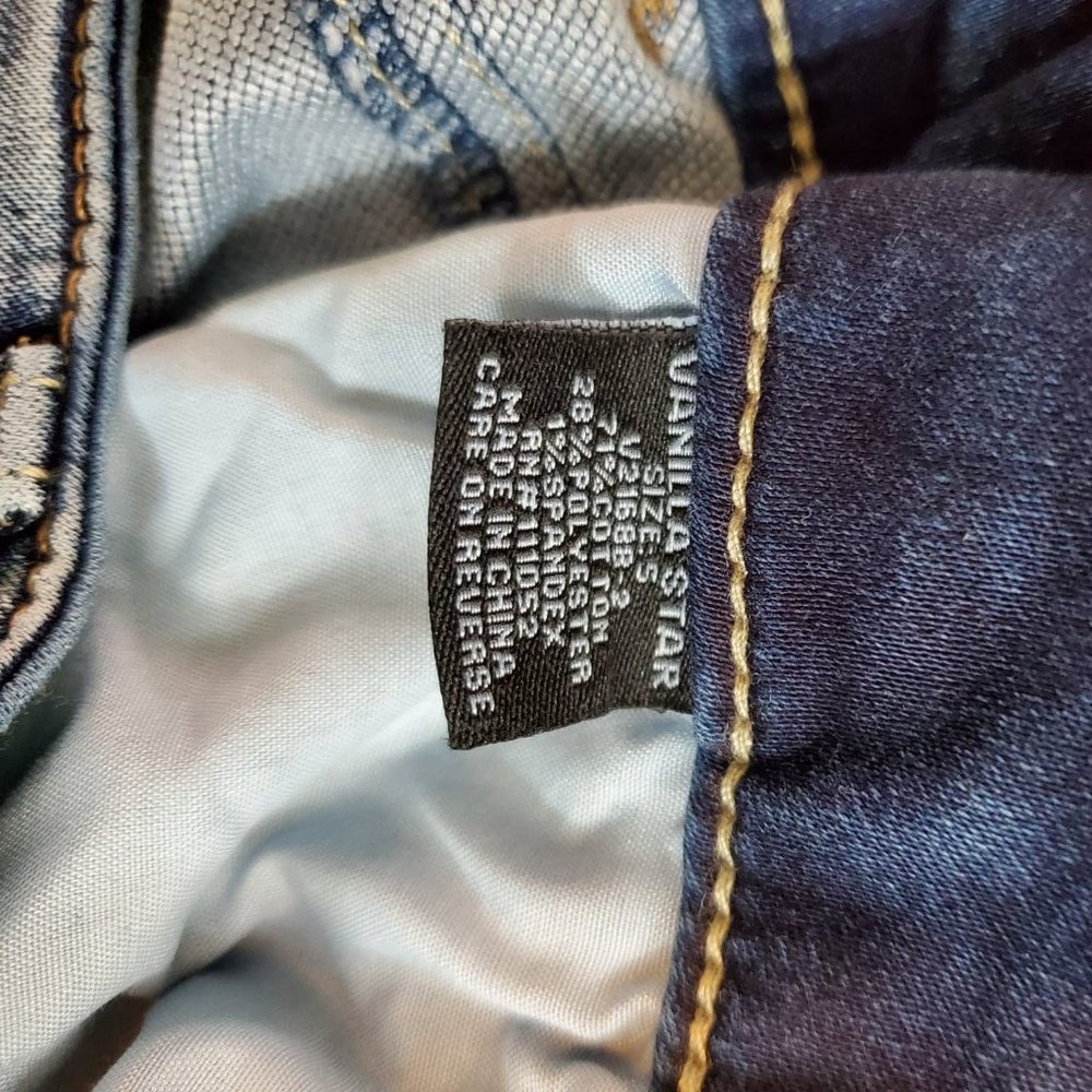 👀 Vanilla Star High Rise Skinny Jeans size 5 - Picture 7 of 8
